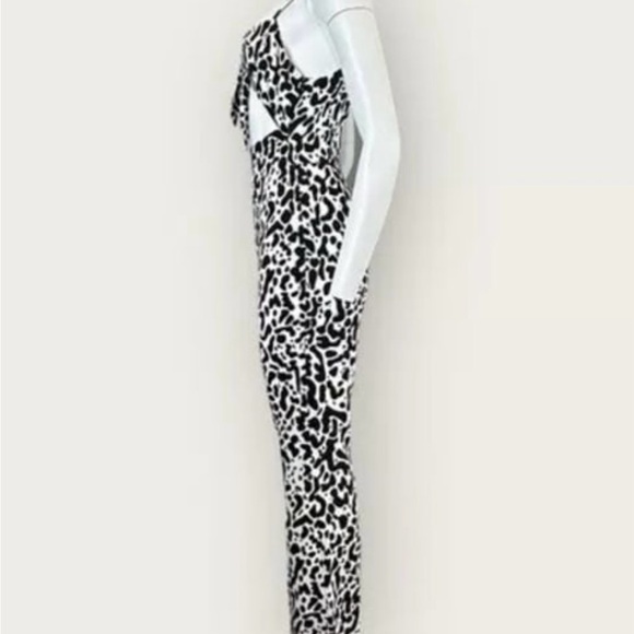 Revolve Lita by Ciara Tie Front Jumpsuit in King Cheetah Print NWT-$398 - Picture 5 of 7